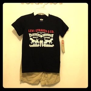 New Levi’s Boys 2 Piece Set